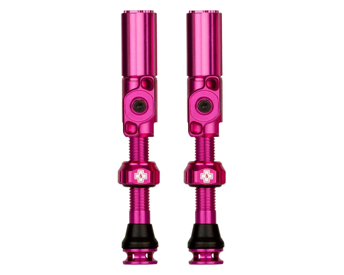 Muc-Off Big Bore Hybrid Tubeless Valves (Pink) (Pair) (Medium) (35mm)